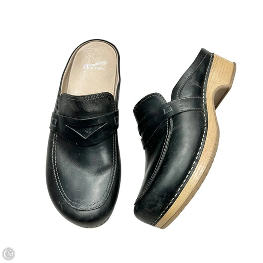 Shoes Heels Block By Dansko In Black, Size: 9.5
