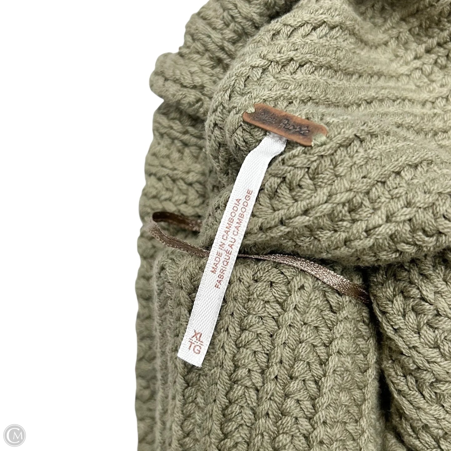 Sweater By Free People In Green, Size: Xl