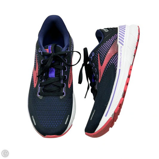 Shoes Athletic By Brooks In Black & Pink, Size: 7