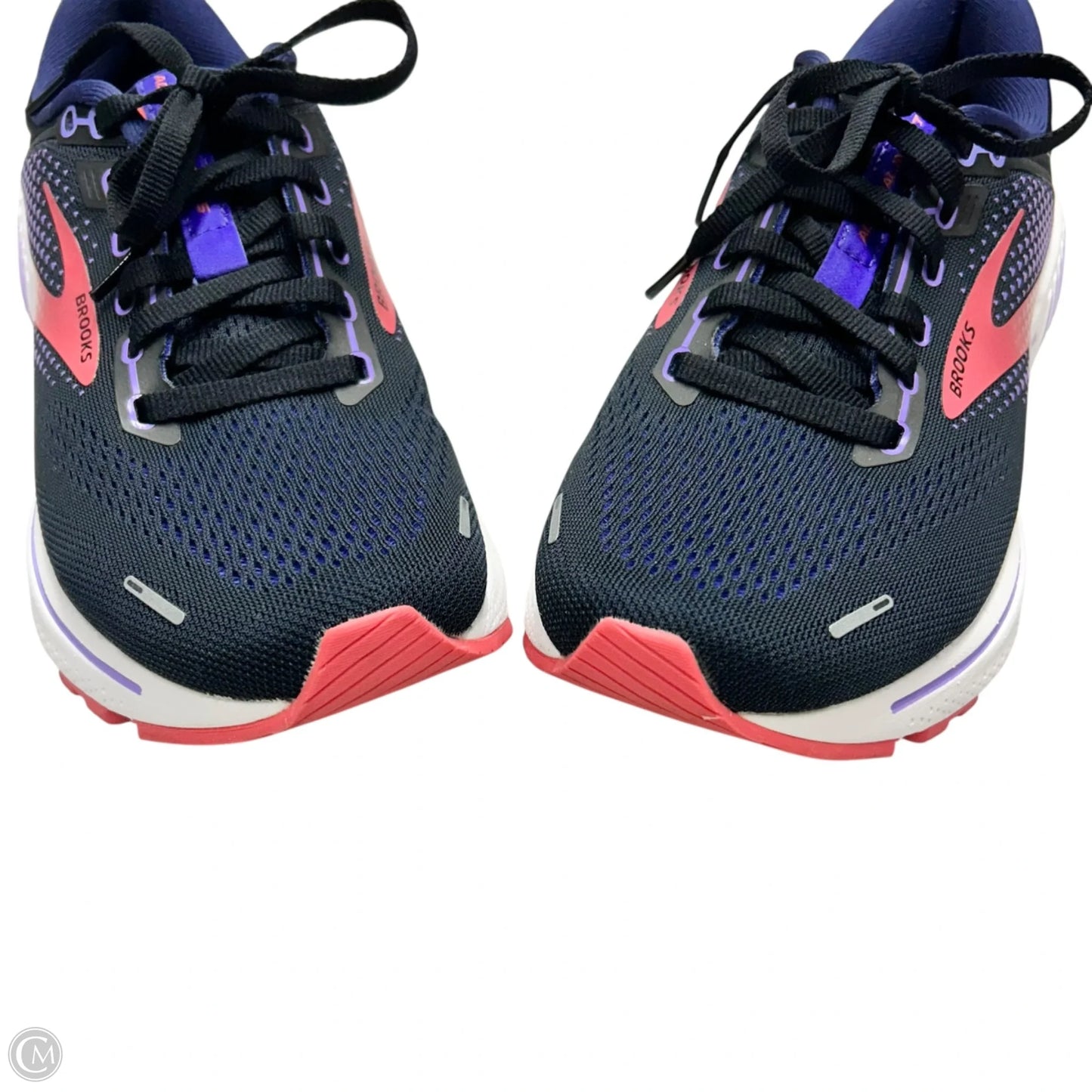 Shoes Athletic By Brooks In Black & Pink, Size: 7