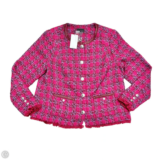 Blazer By G By Giuliana In Pink & Purple, Size: Xl