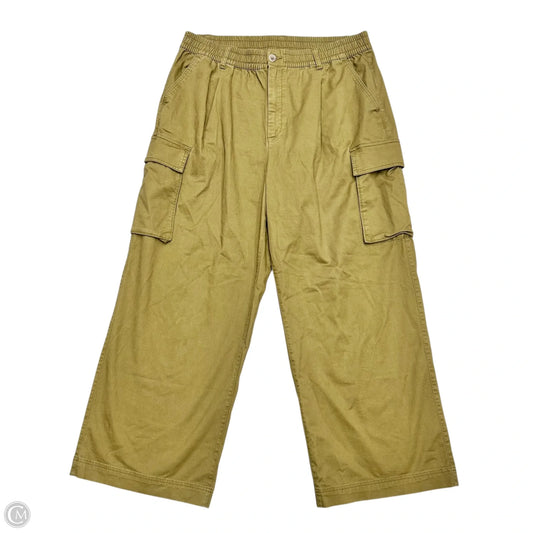 Pants Wide Leg By Old Navy In Green, Size: Xl