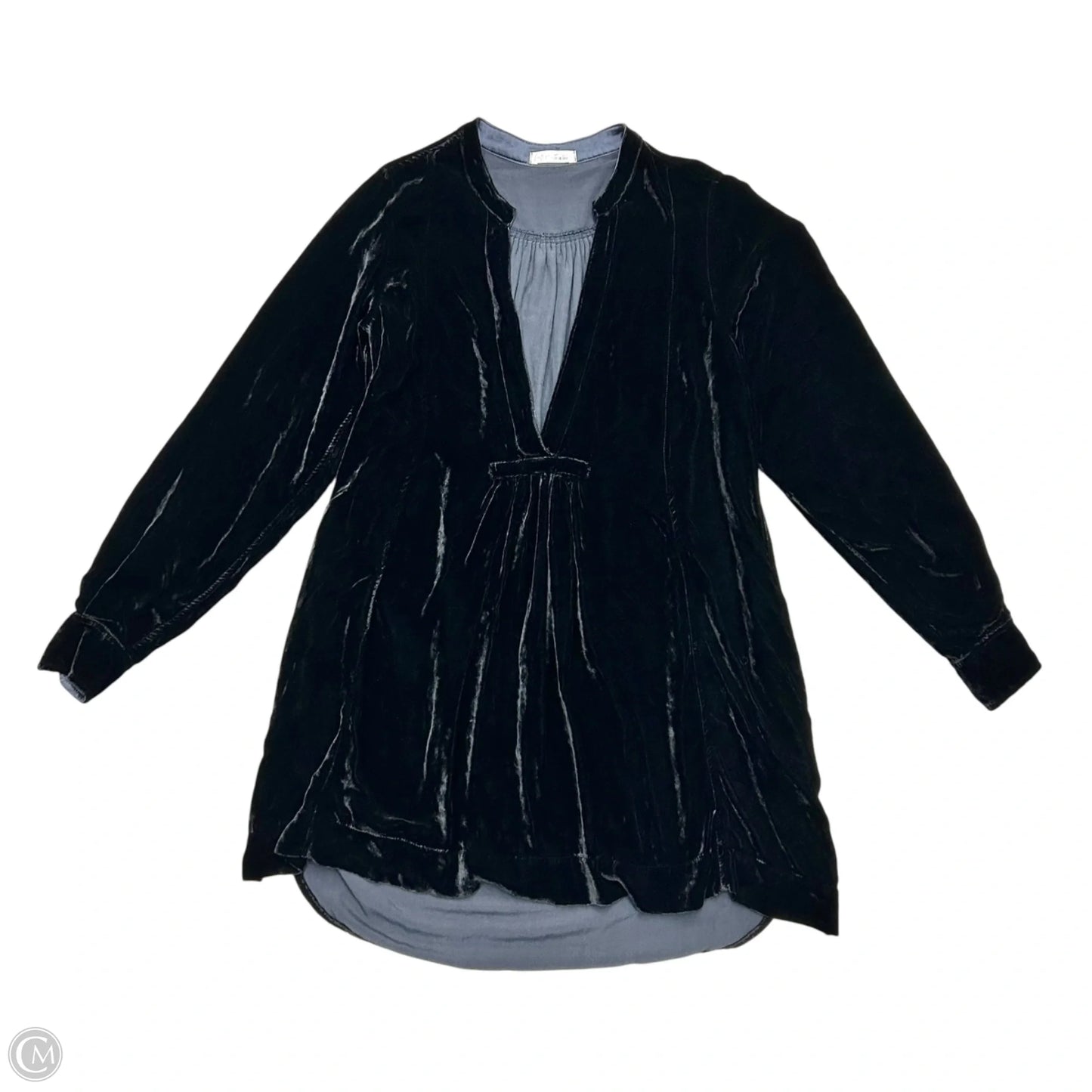 Tunic Long Sleeve By Free People In Black, Size: Xs
