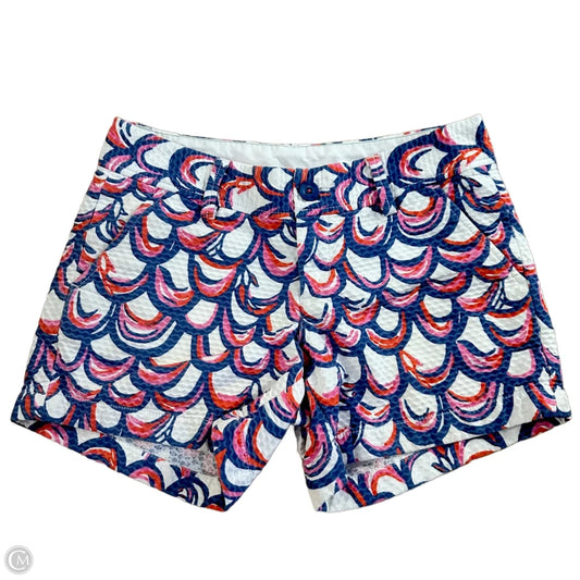 Shorts Designer By Lilly Pulitzer In Blue Red & White, Size: 2