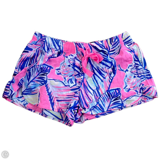 Shorts Designer By Lilly Pulitzer In Pink & Purple, Size: S
