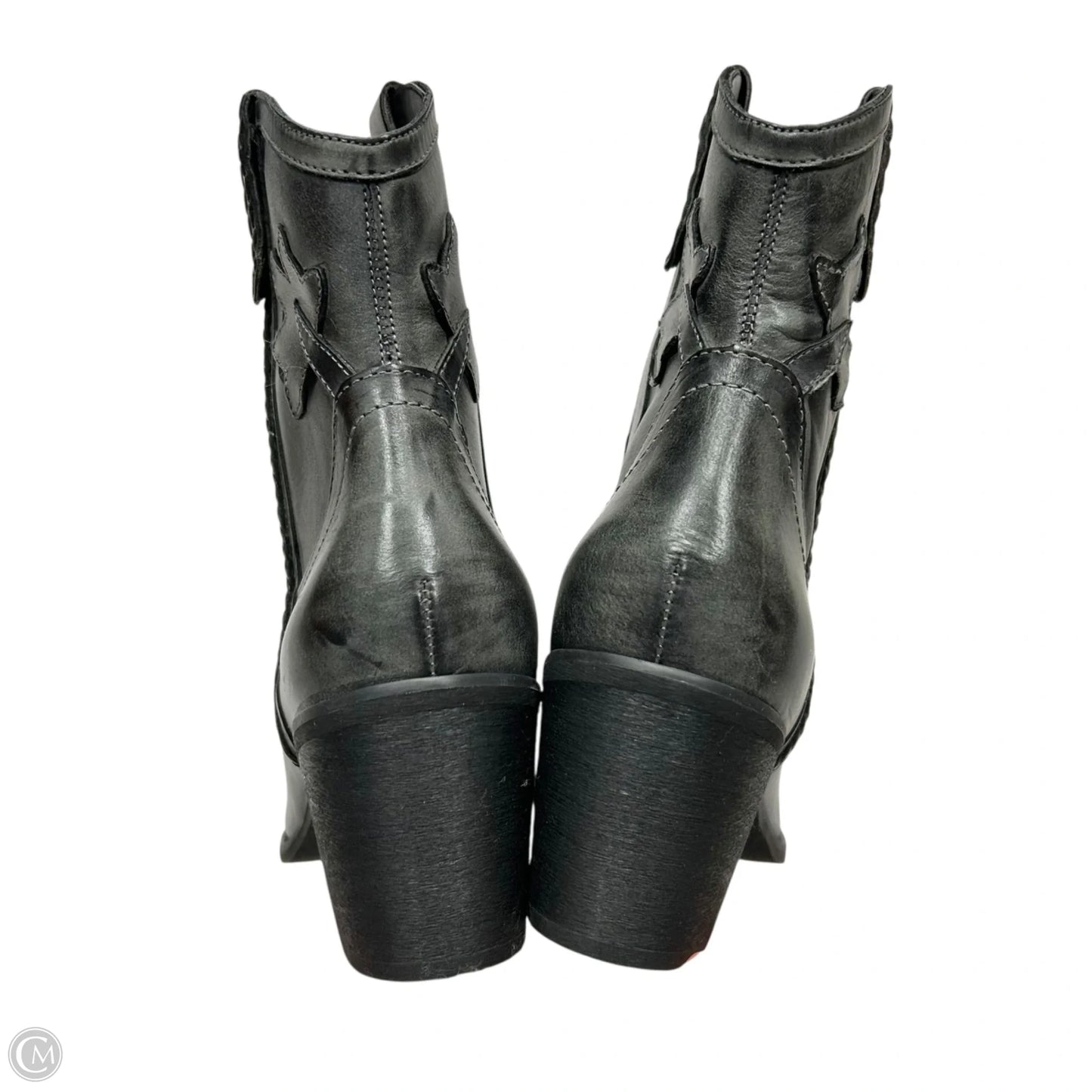 Boots Western By Carlos By Carlos Santana In Grey, Size: 10