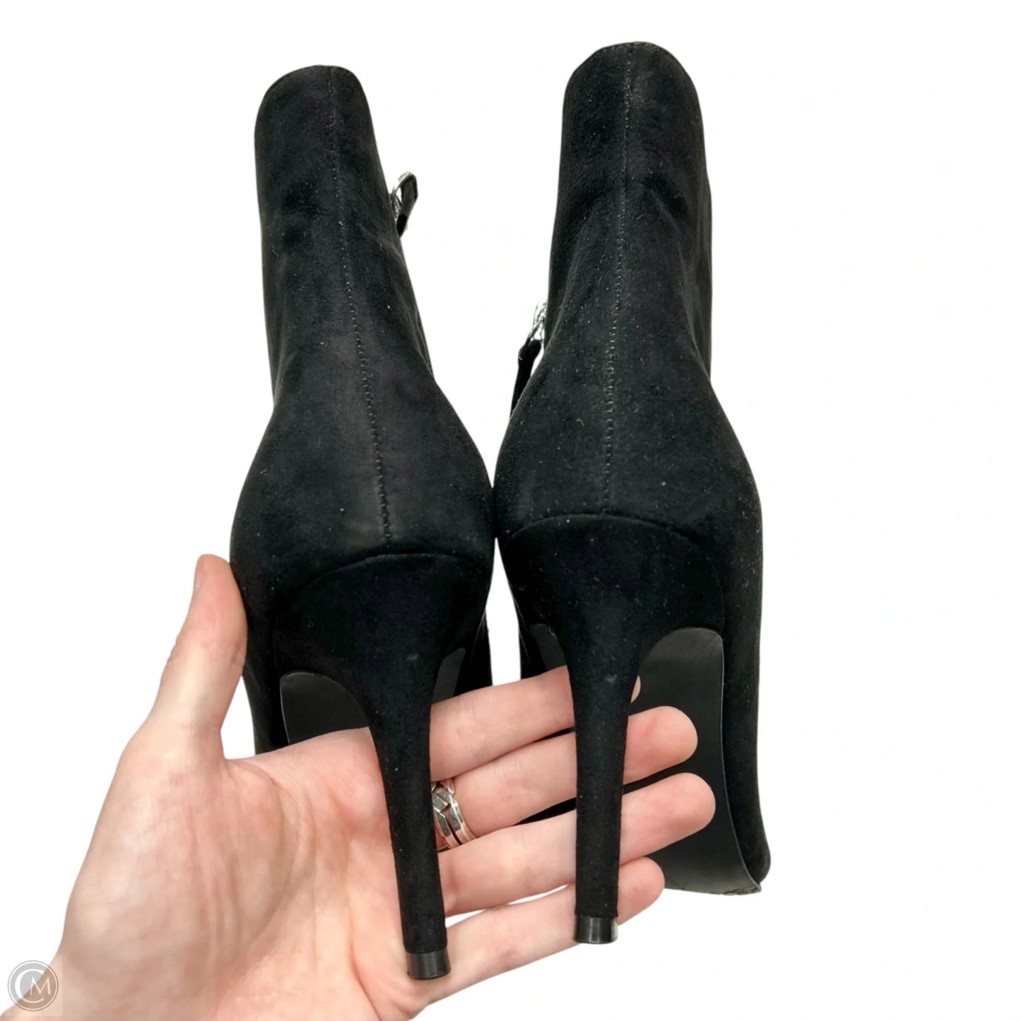 Boots Ankle Heels By Bp In Black, Size: 11