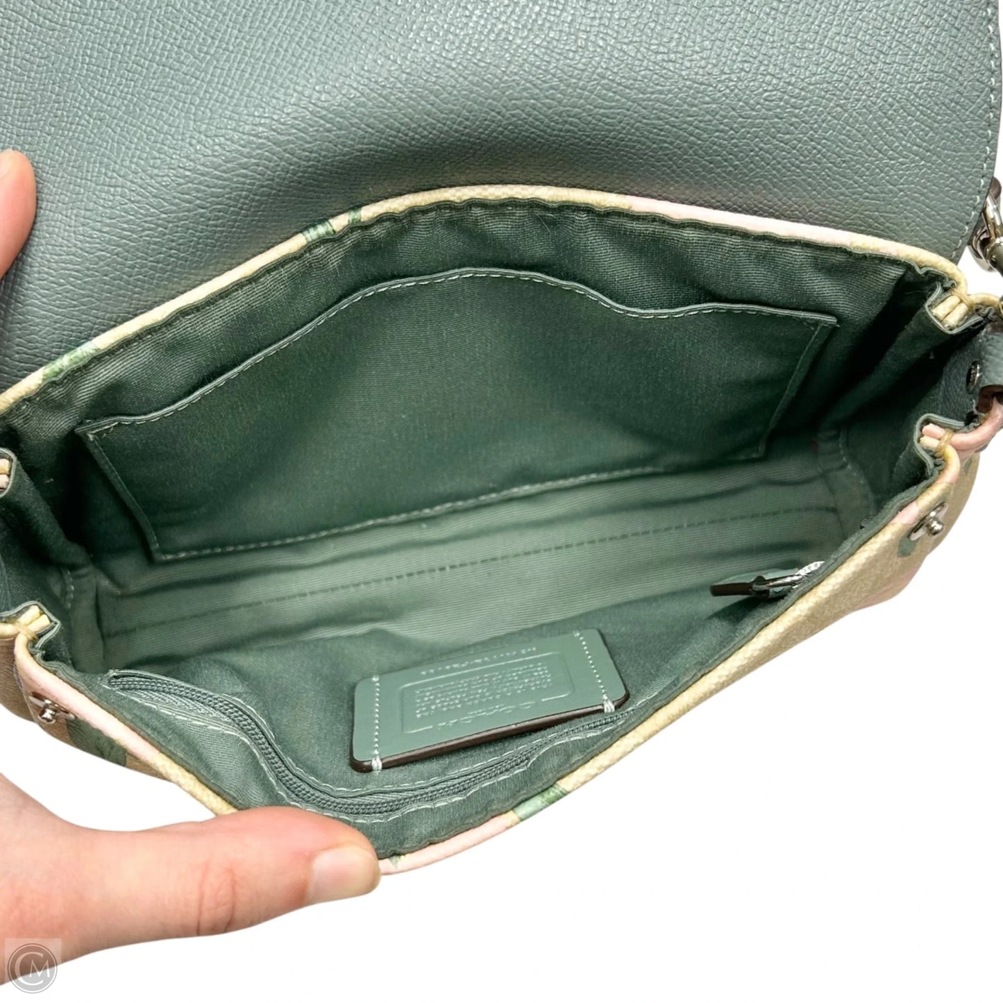 Crossbody Designer By Coach, Size: Medium