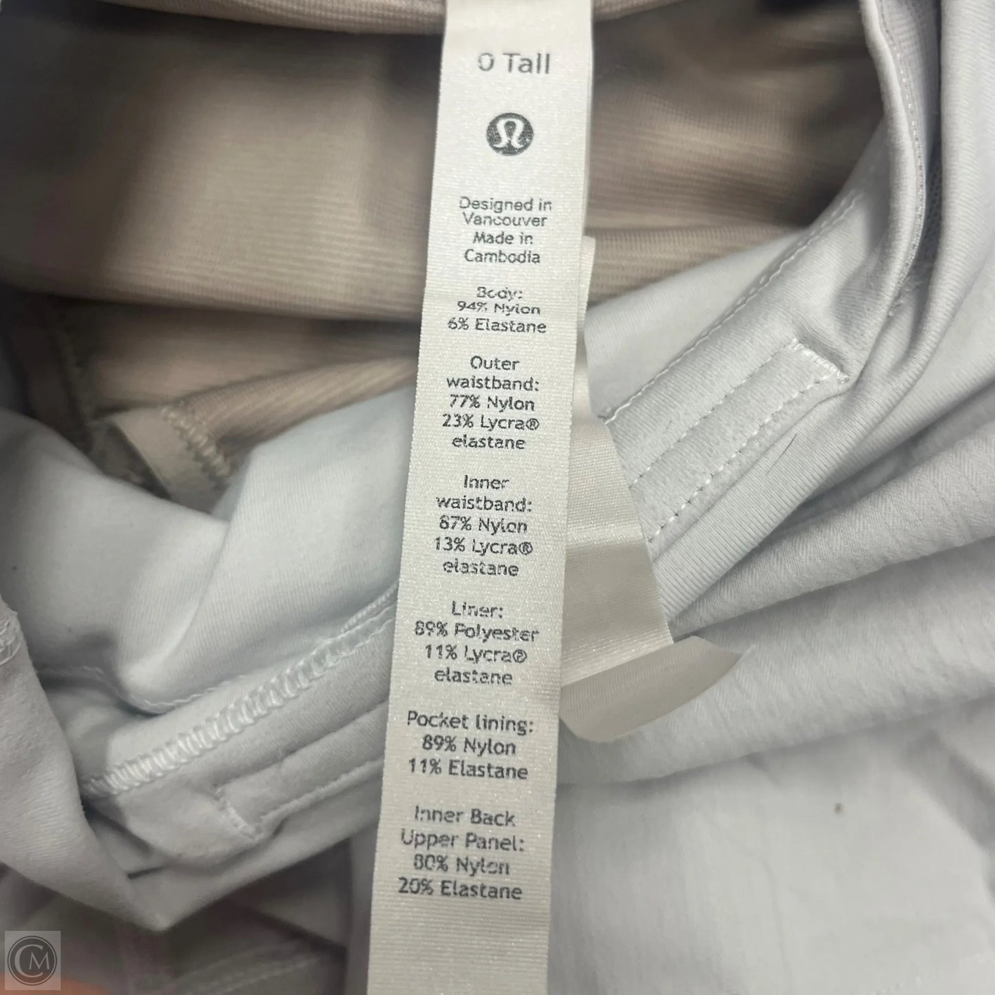 Athletic Shorts By Lululemon In Grey, Size: Xs