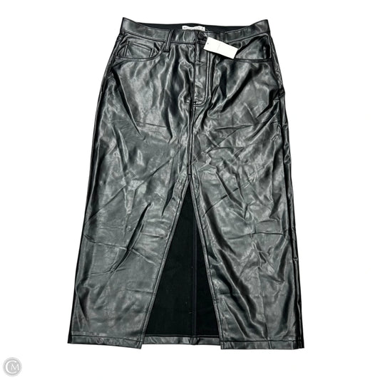 Skirt Maxi By Abercrombie And Fitch In Black, Size: 10