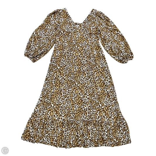 Dress Designer By Lilly Pulitzer In Leopard Print, Size: L