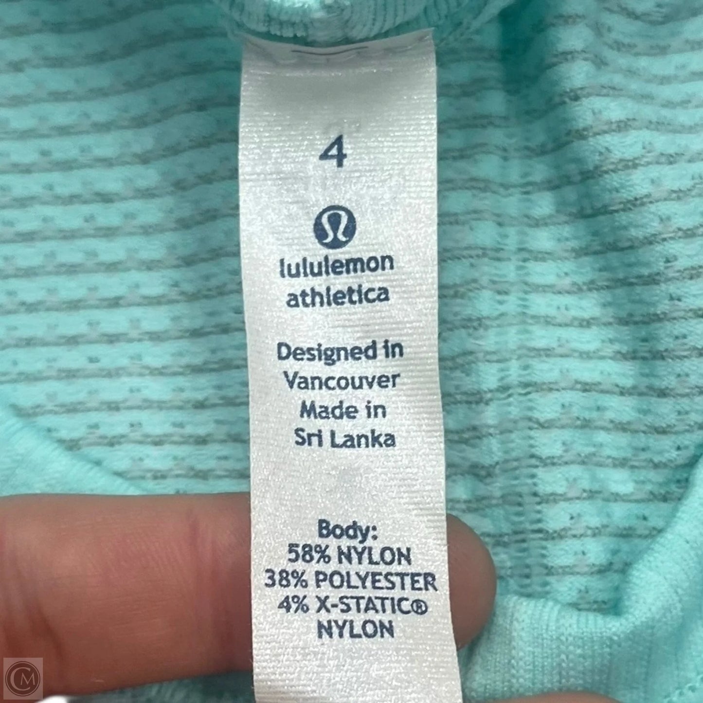 Athletic Top Short Sleeve By Lululemon In Bronze, Size: S