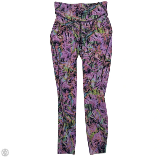 Athletic Leggings By Lululemon In Multi-colored, Size: S
