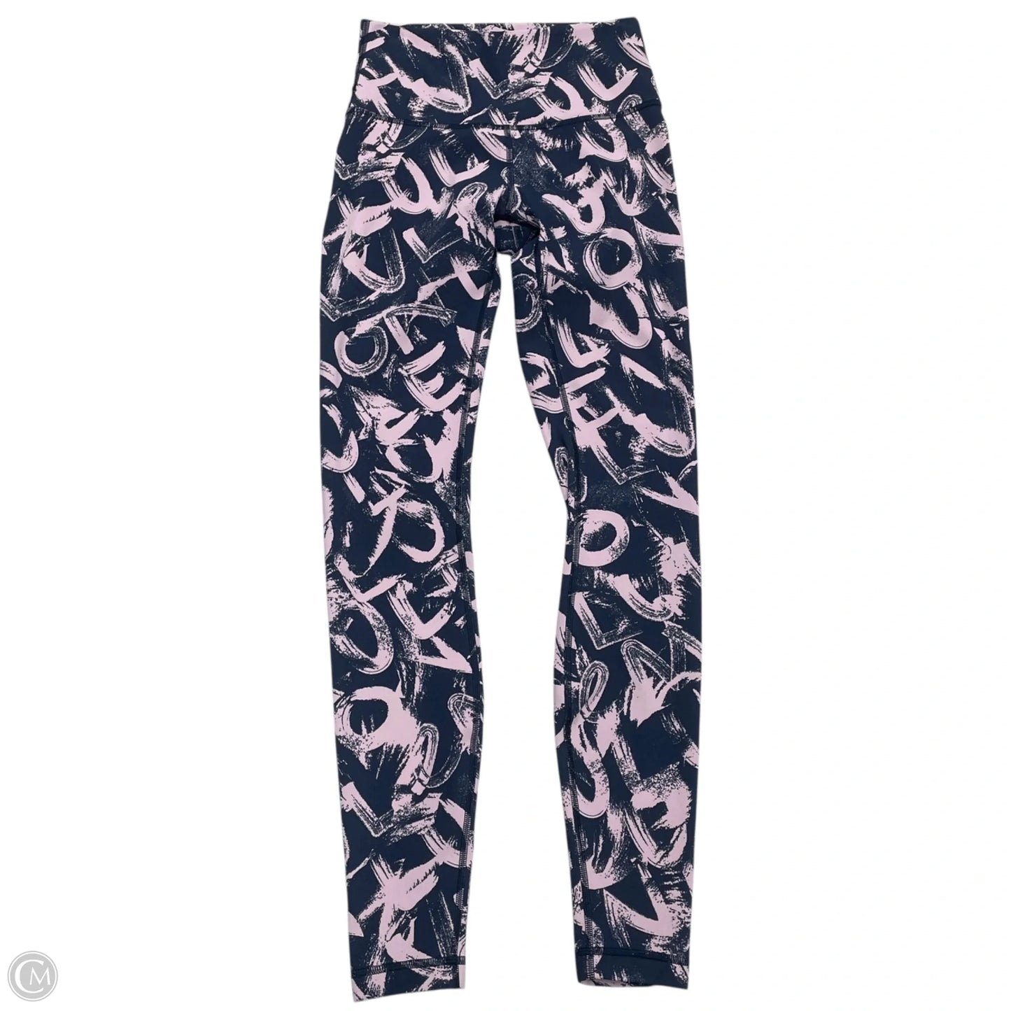 Athletic Leggings By Lululemon In Blue & Purple, Size: S
