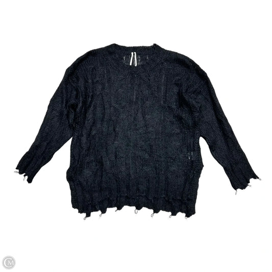 Sweater By Anthropologie In Black, Size: S