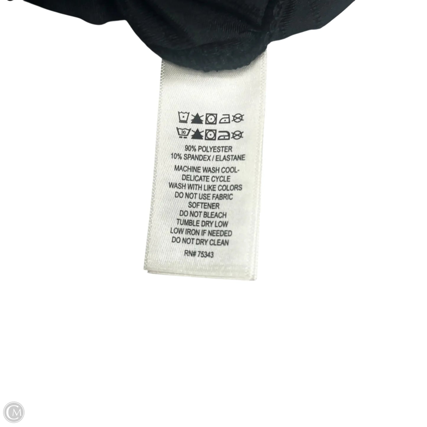 Athletic Jacket By Tommy Bahama In Black, Size: M