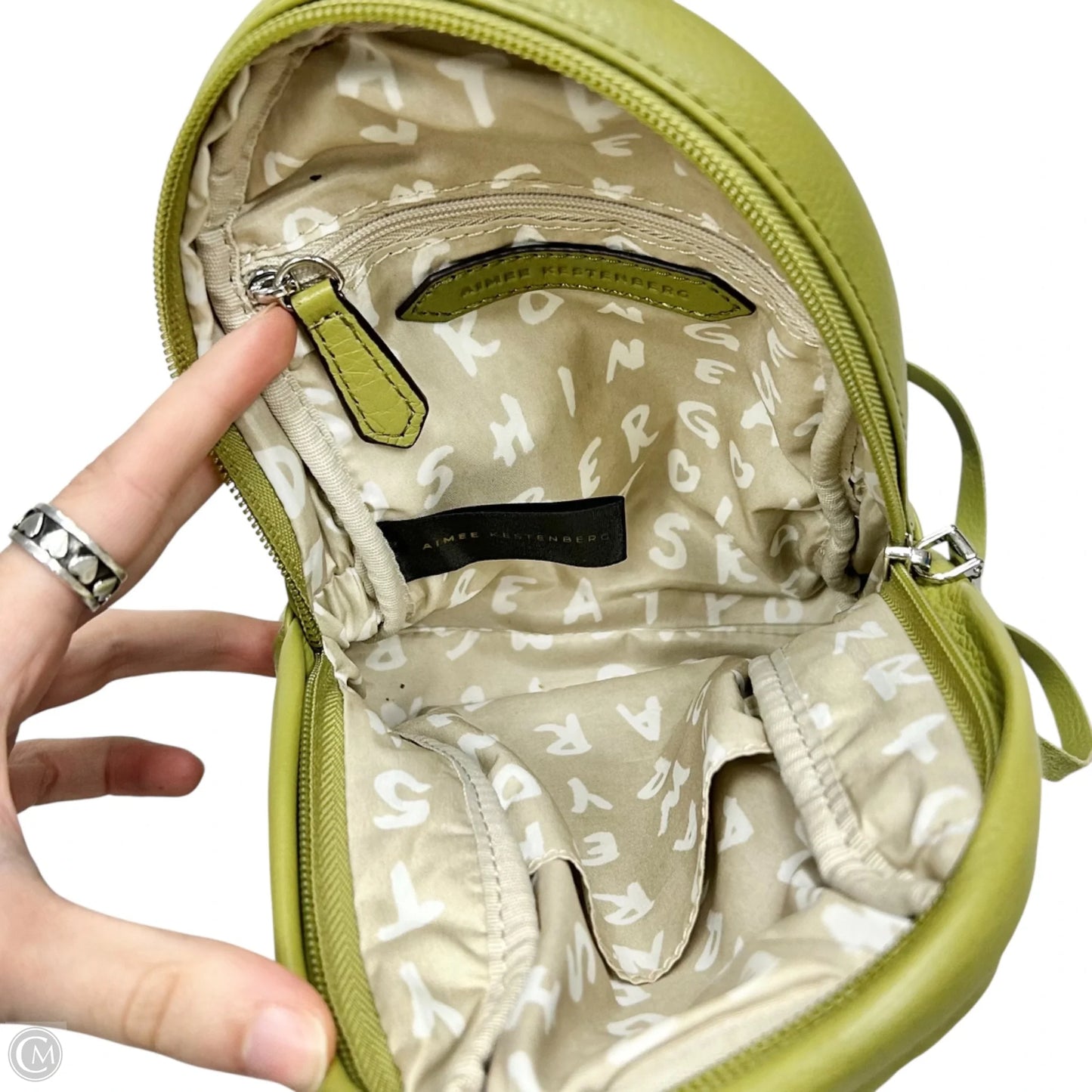 Crossbody Leather By Aimee Kestenberg, Size: Small