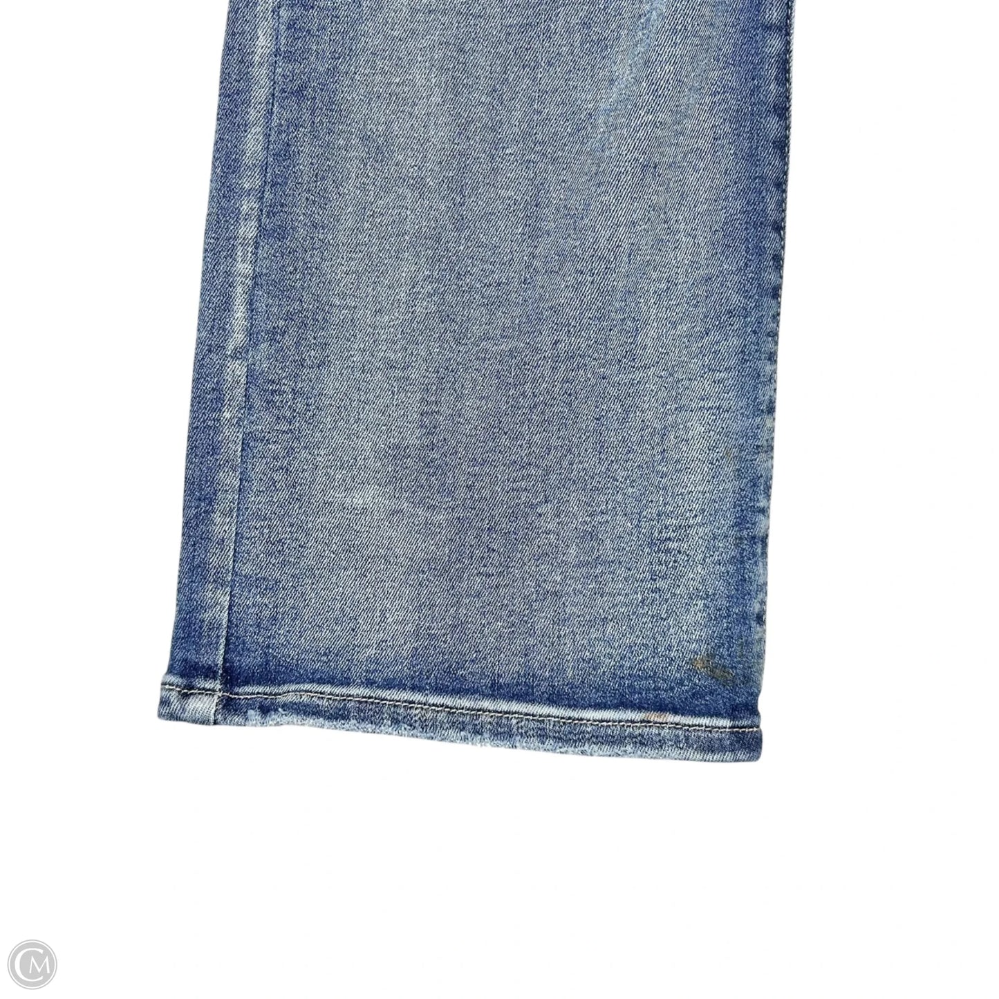 Jeans Straight By Risen In Blue Denim, Size: 14
