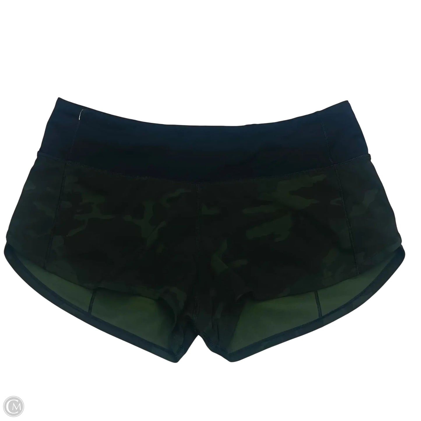 Athletic Shorts By Lululemon In Camouflage Print, Size: S