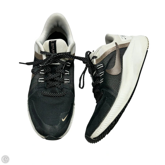Shoes Athletic By Nike In Black & Cream, Size: 8.5