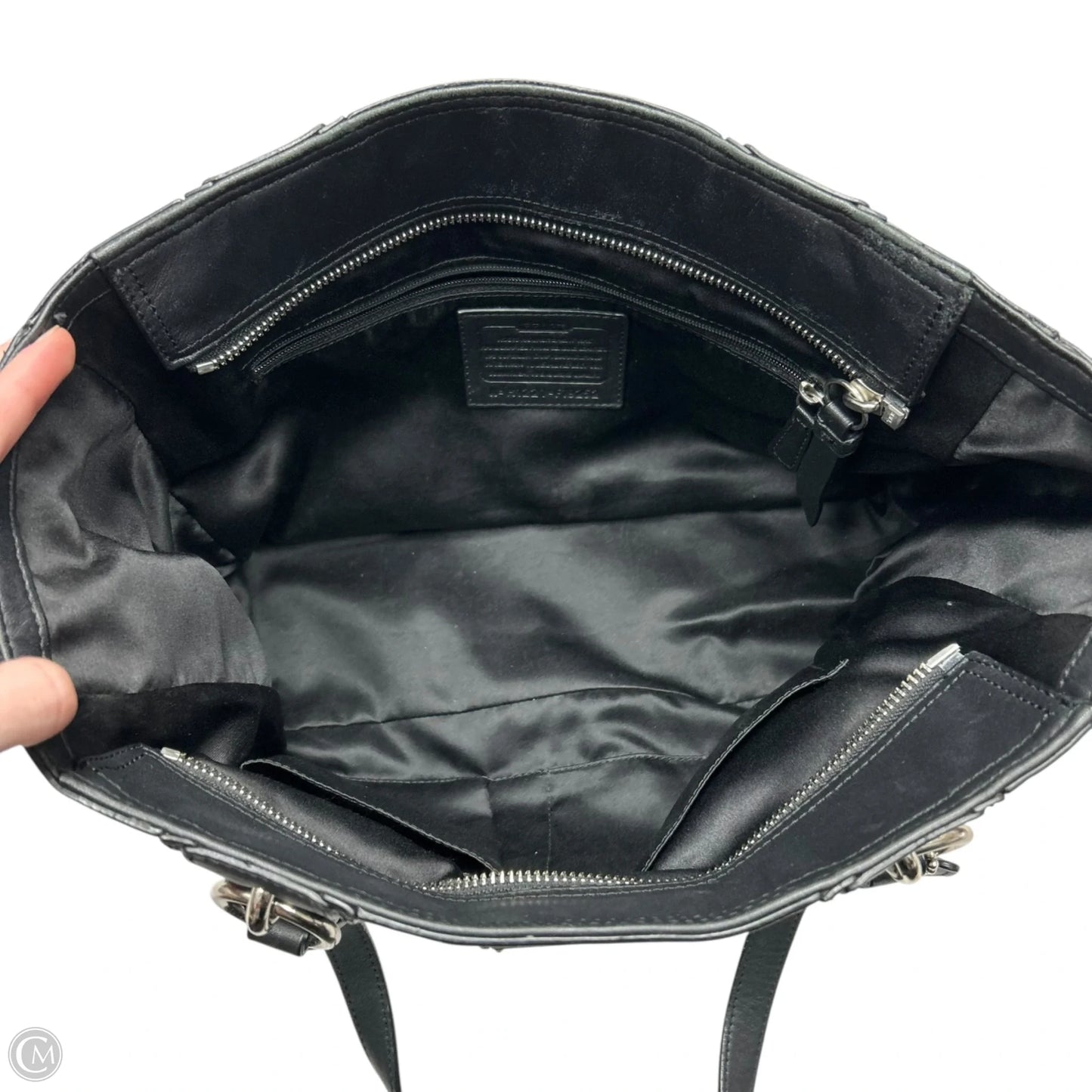 Handbag Designer By Coach, Size: Medium