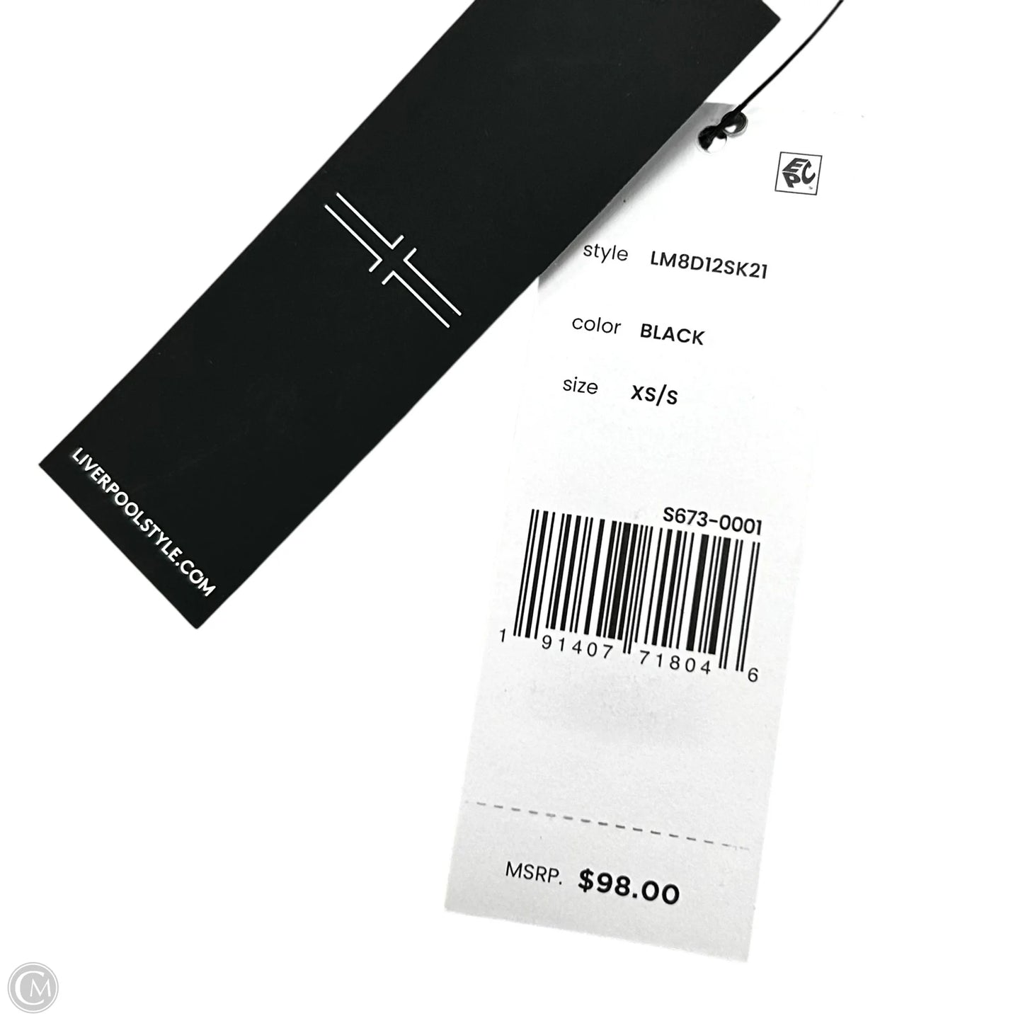 Sweater Cardigan By Liverpool In Black, Size: Xs