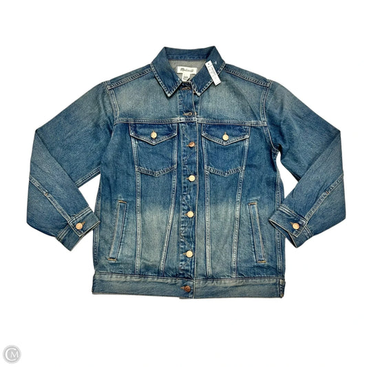 Jacket Denim By Madewell In Blue Denim, Size: S