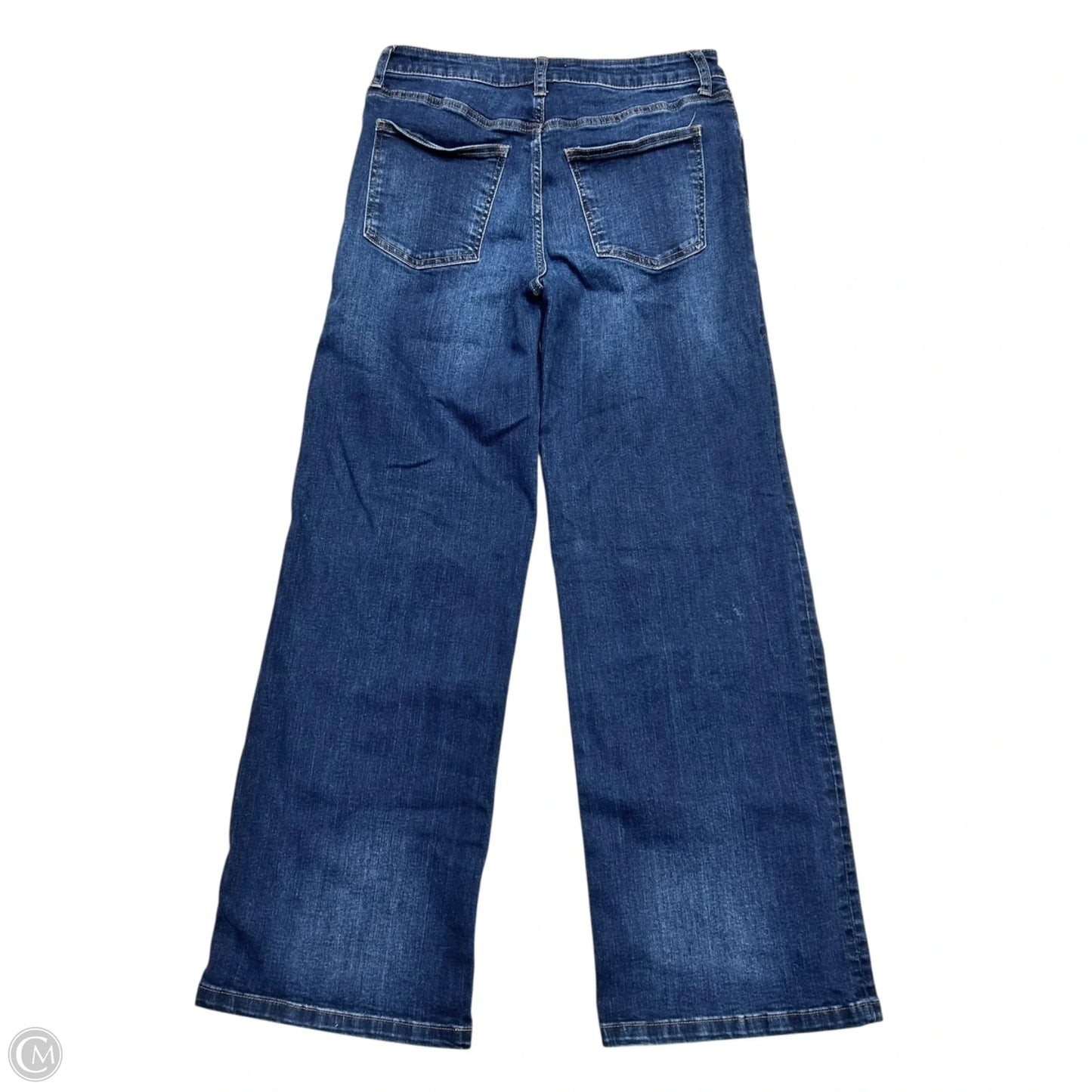 Jeans Wide Leg By Kut In Blue Denim, Size: 6