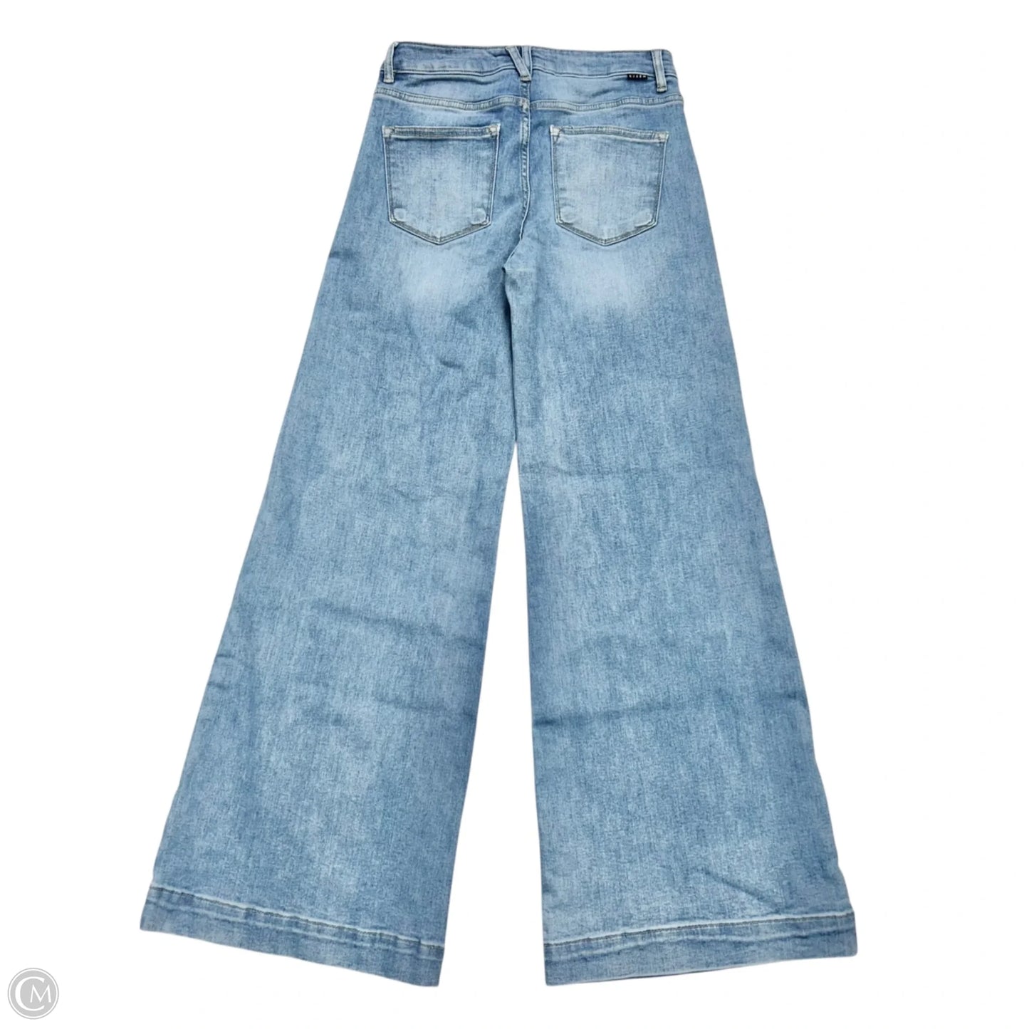Jeans Wide Leg By Risen Jeans In Blue Denim, Size: 2