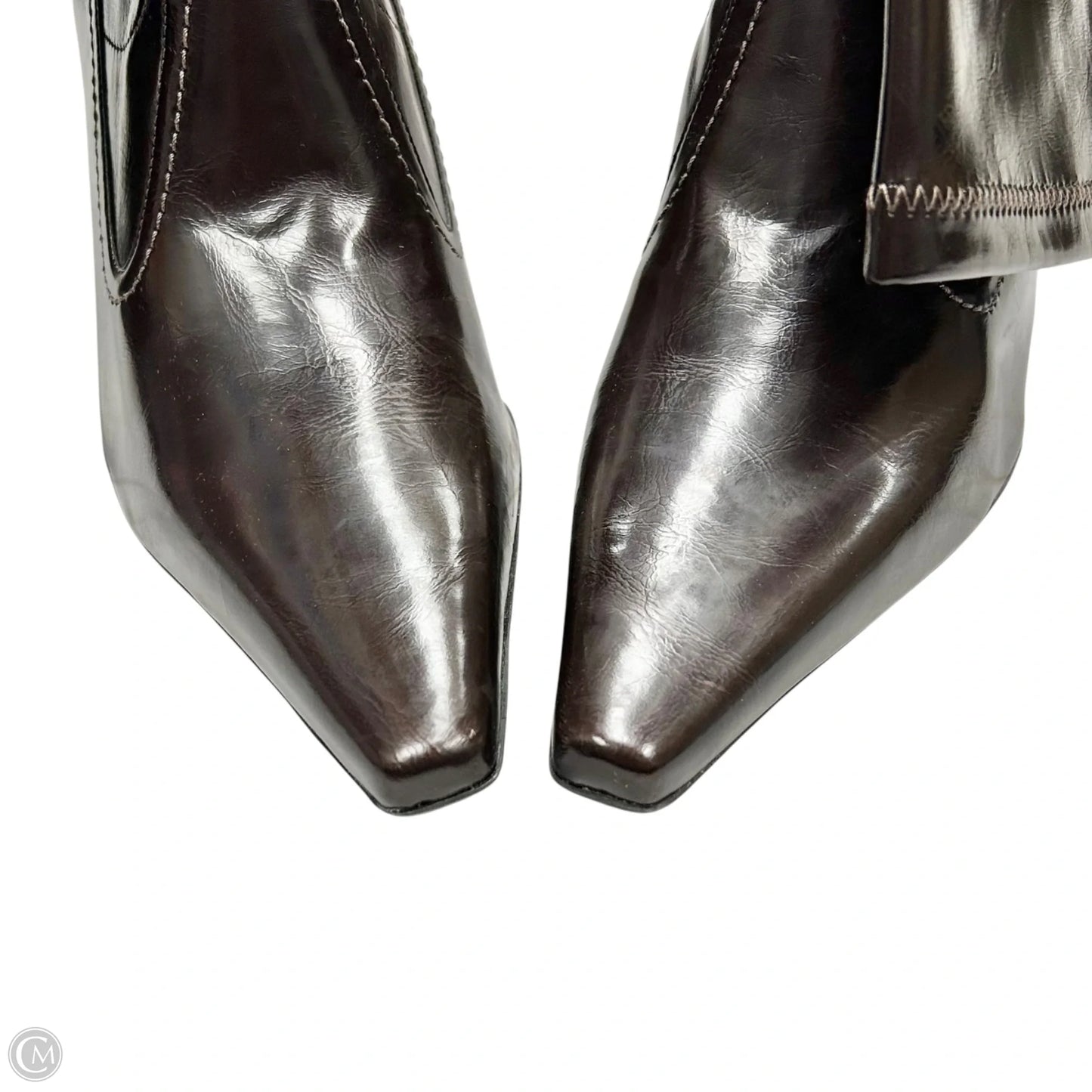 Boots Knee Heels By Franco Sarto In Brown, Size: 12