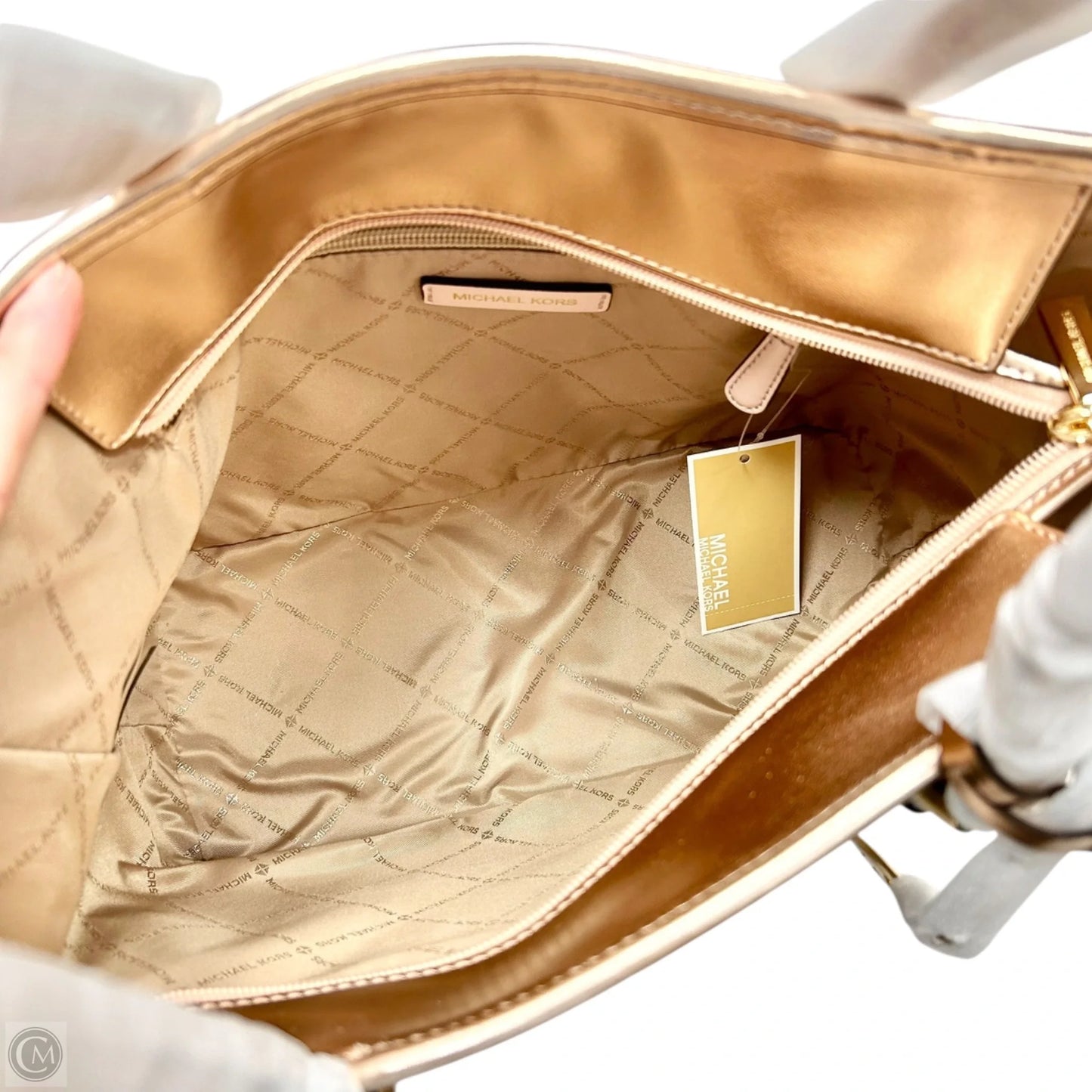 Tote Designer By Michael Kors, Size: Medium