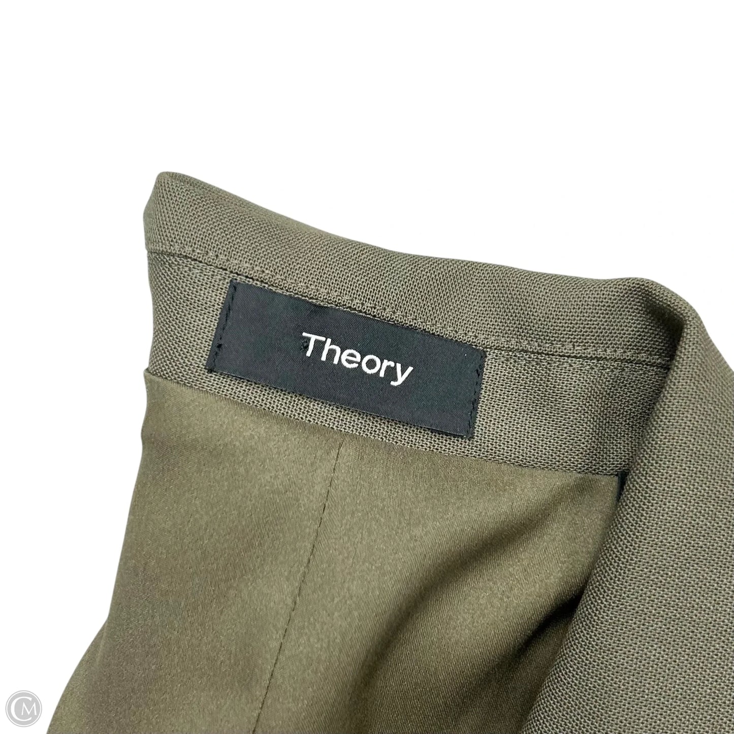Blazer By Theory In Green, Size: S