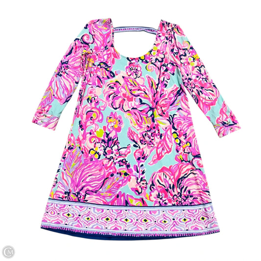Dress Designer By Lilly Pulitzer In Pink & Purple, Size: Xs