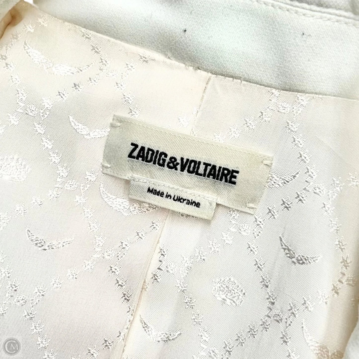 Blazer By Zadig And Voltaire In Cream, Size: S