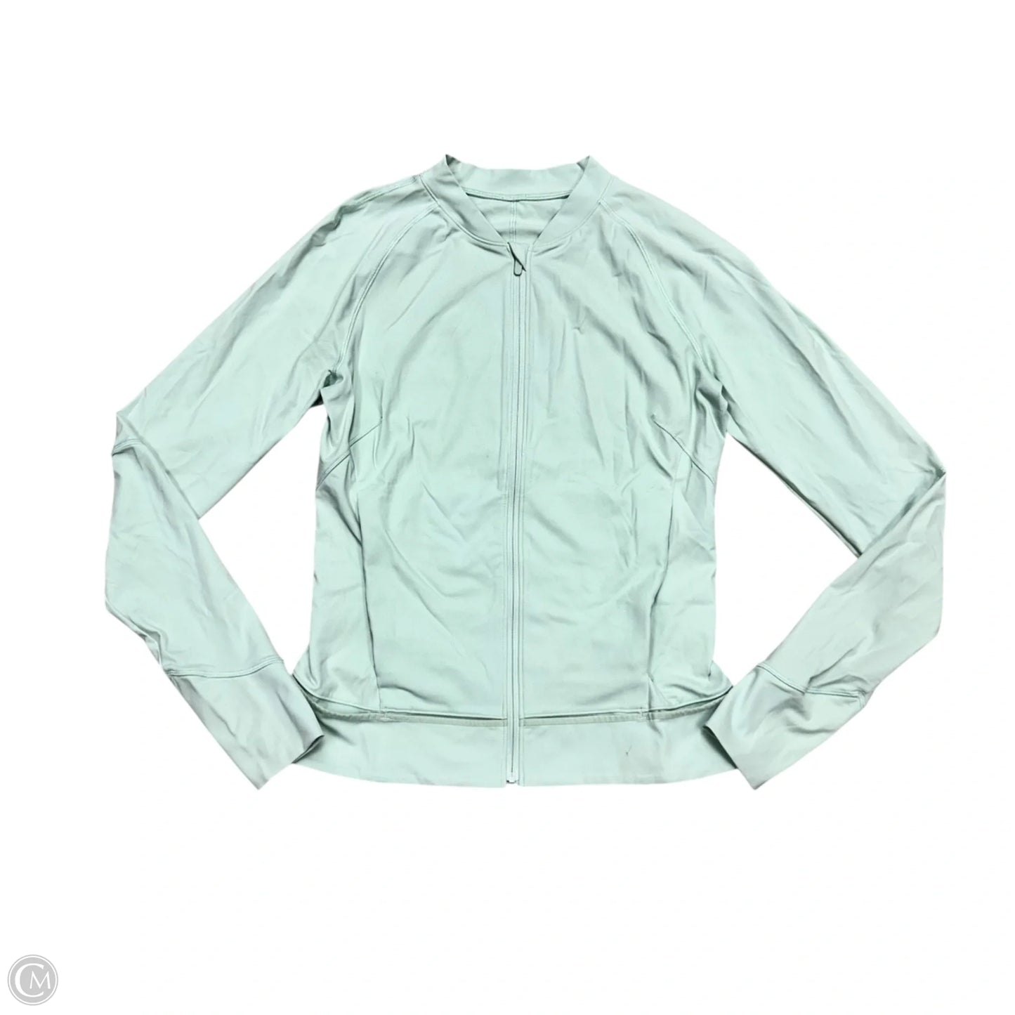 Athletic Jacket By Lululemon In Mint, Size: M