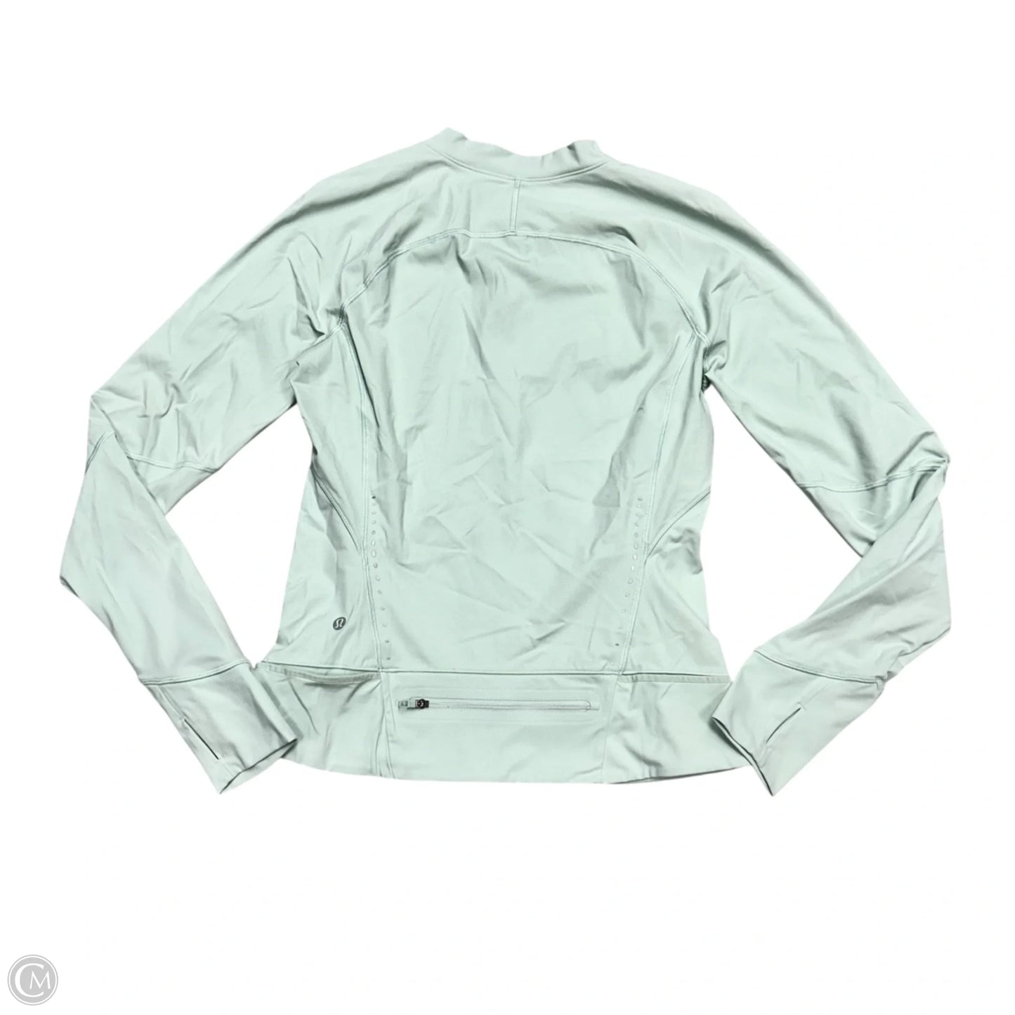 Athletic Jacket By Lululemon In Mint, Size: M