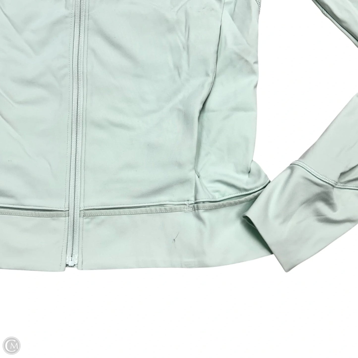 Athletic Jacket By Lululemon In Mint, Size: M