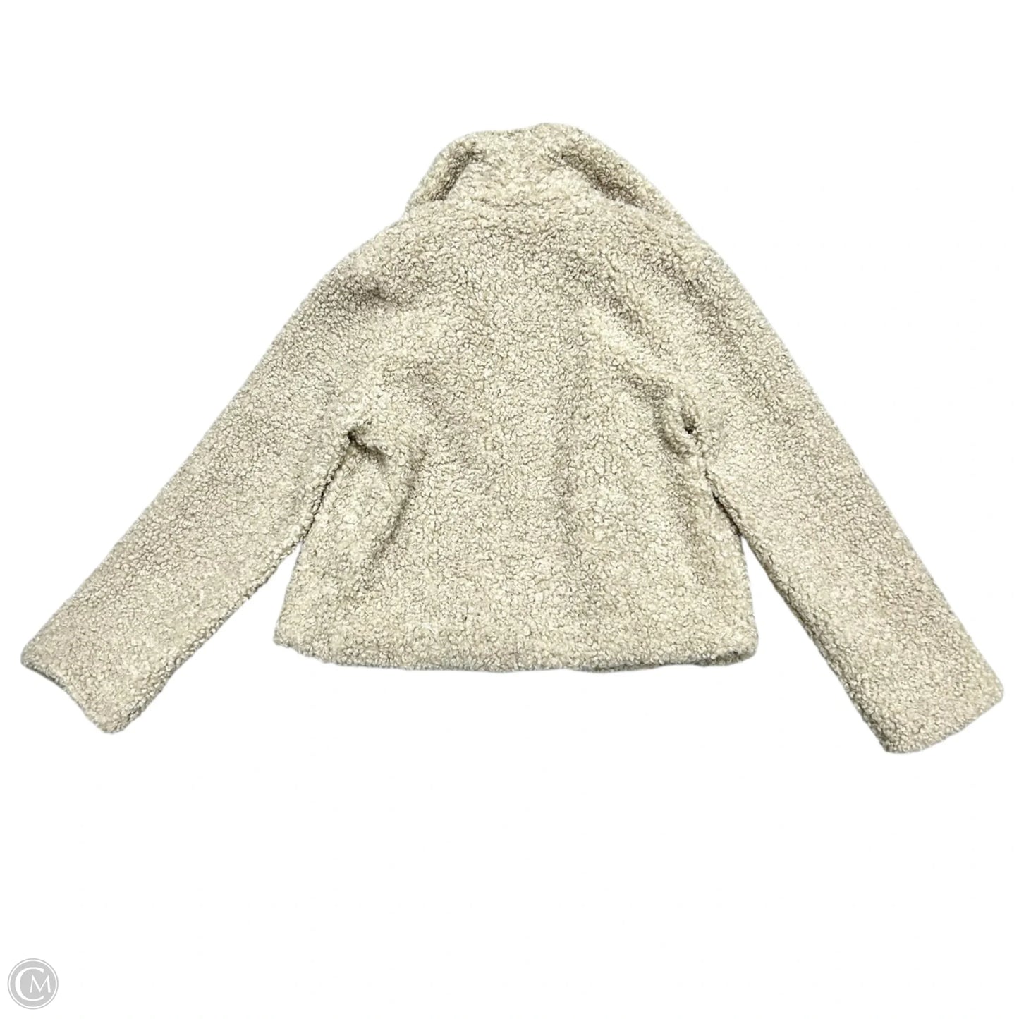 Jacket Faux Fur & Sherpa By Avec Les Filles In Cream, Size: M