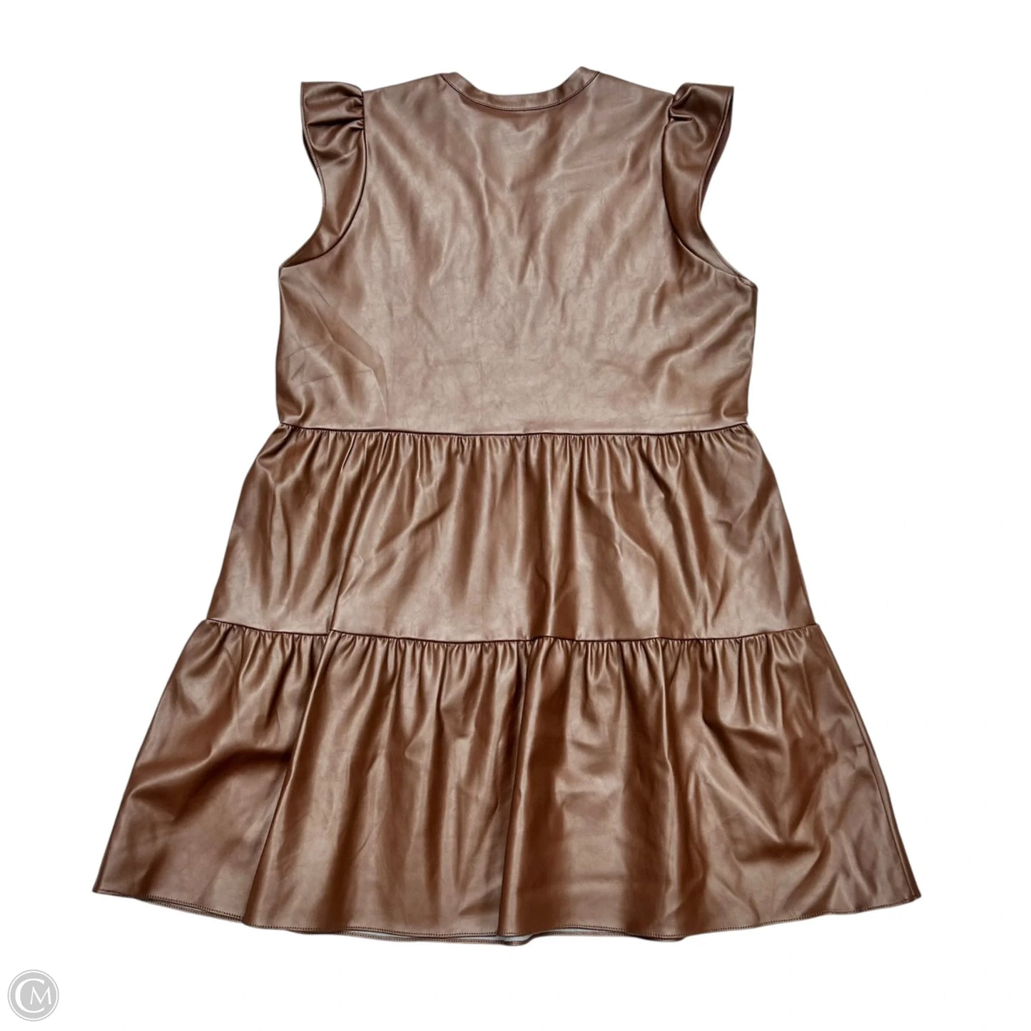 Dress Casual Short By Evereve In Brown, Size: L