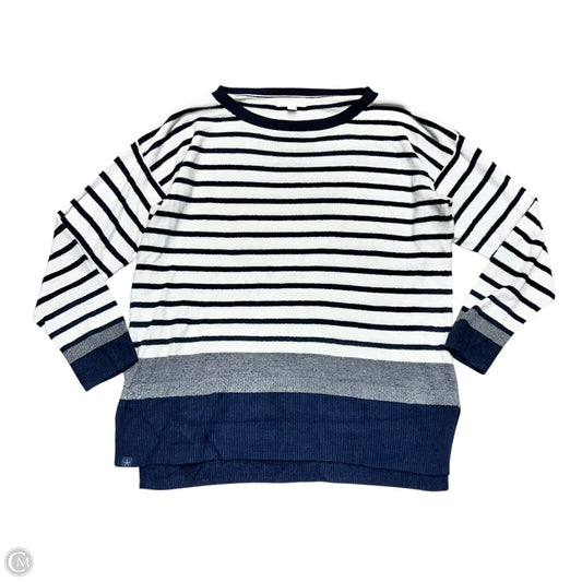 Sweater By Barefoot Dreams In Striped Pattern, Size: Xl