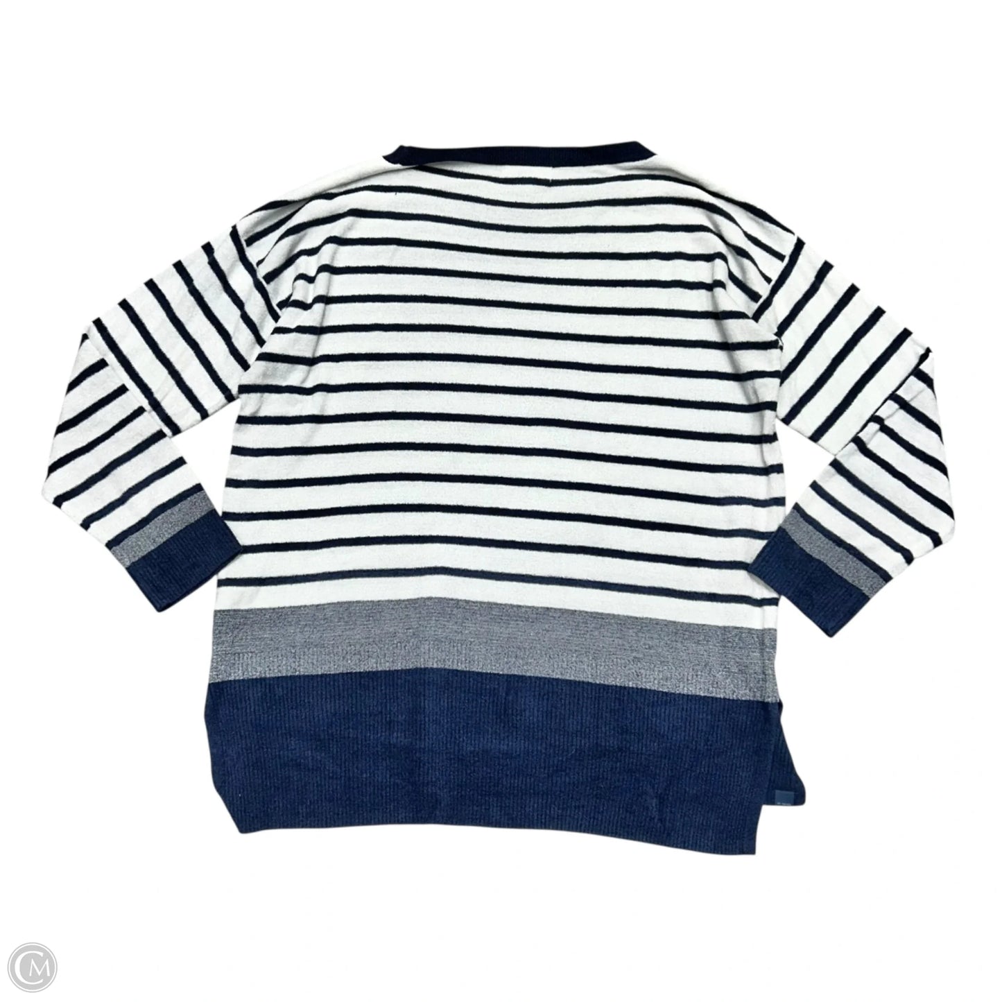 Sweater By Barefoot Dreams In Striped Pattern, Size: Xl