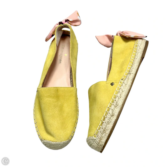 Shoes Designer By Kate Spade In Yellow, Size: 6.5