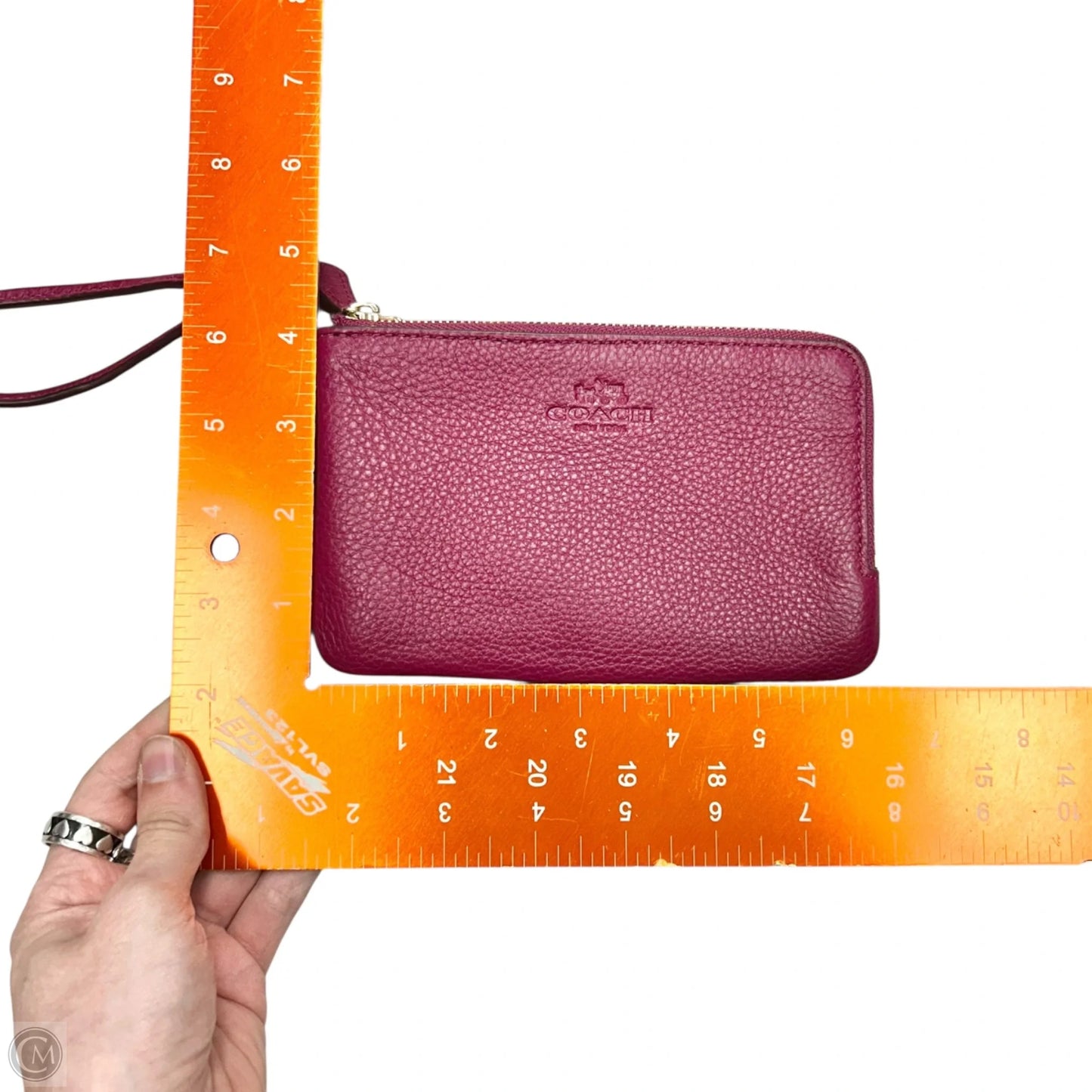 Wristlet Designer By Coach, Size: Small