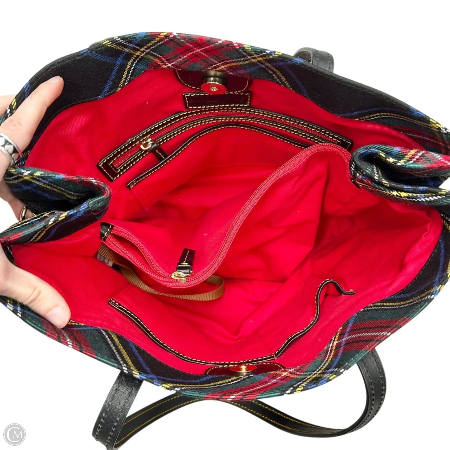 Handbag Designer By Dooney And Bourke, Size: Large