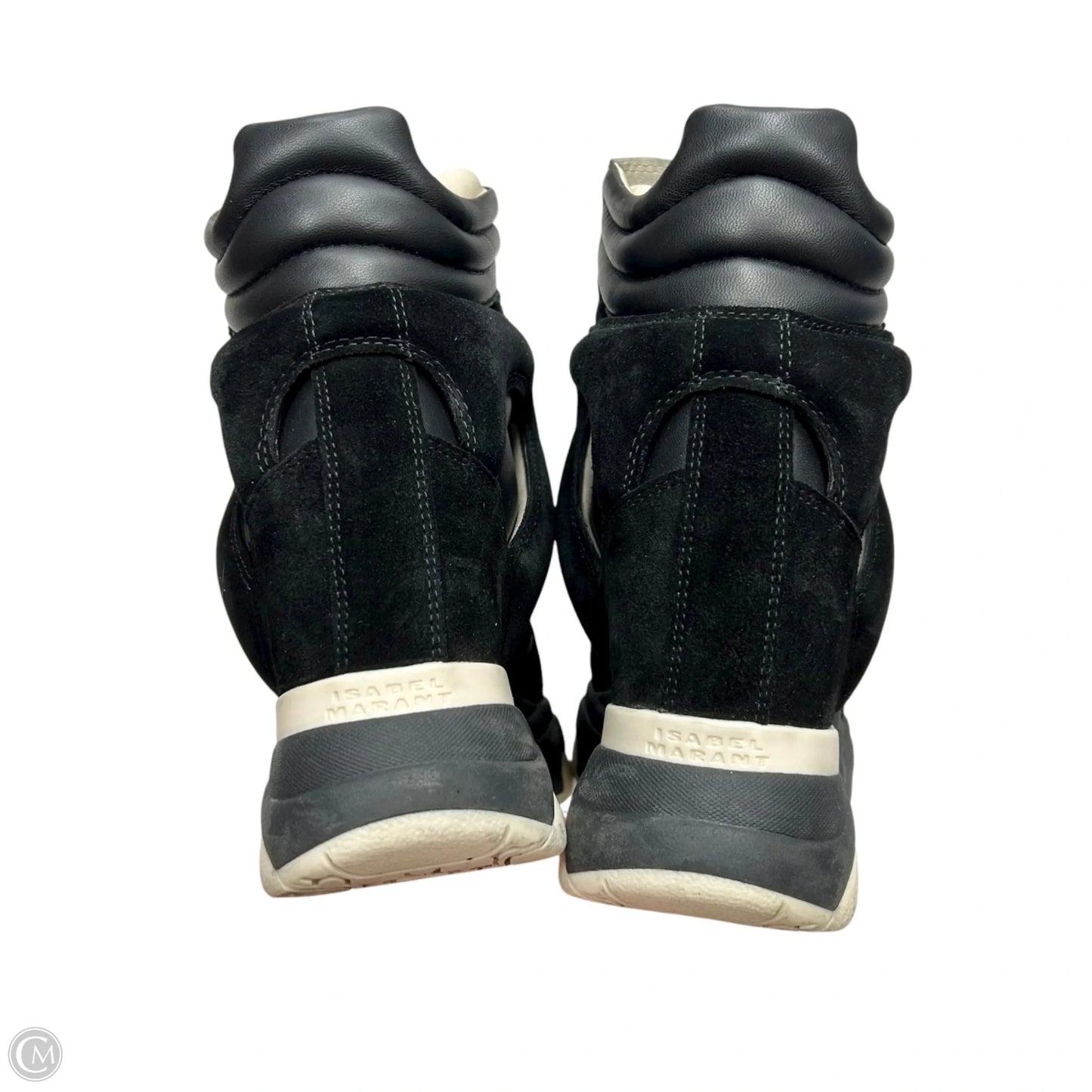 Shoes Designer By Isabel Marant In Black & Cream, Size: 6.5