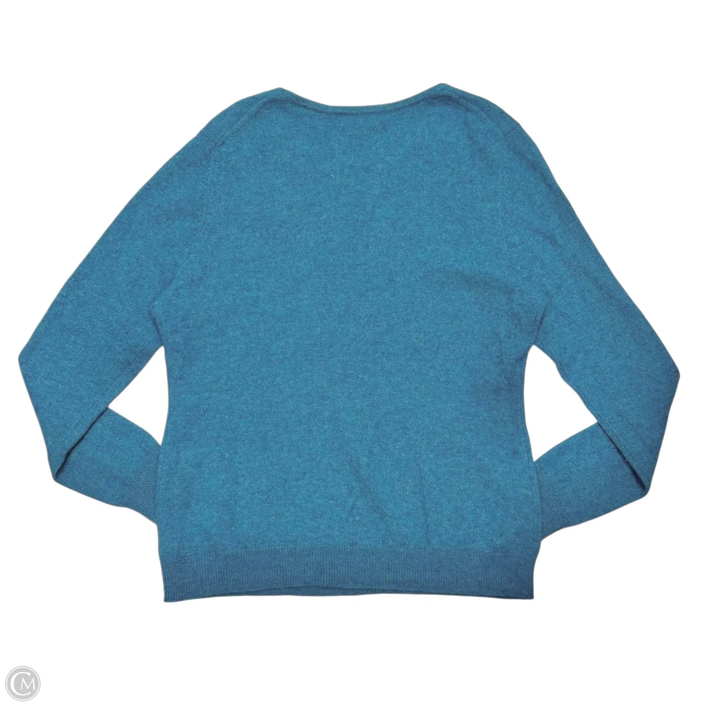 Sweater Cashmere By Charter Club In Teal, Size: L