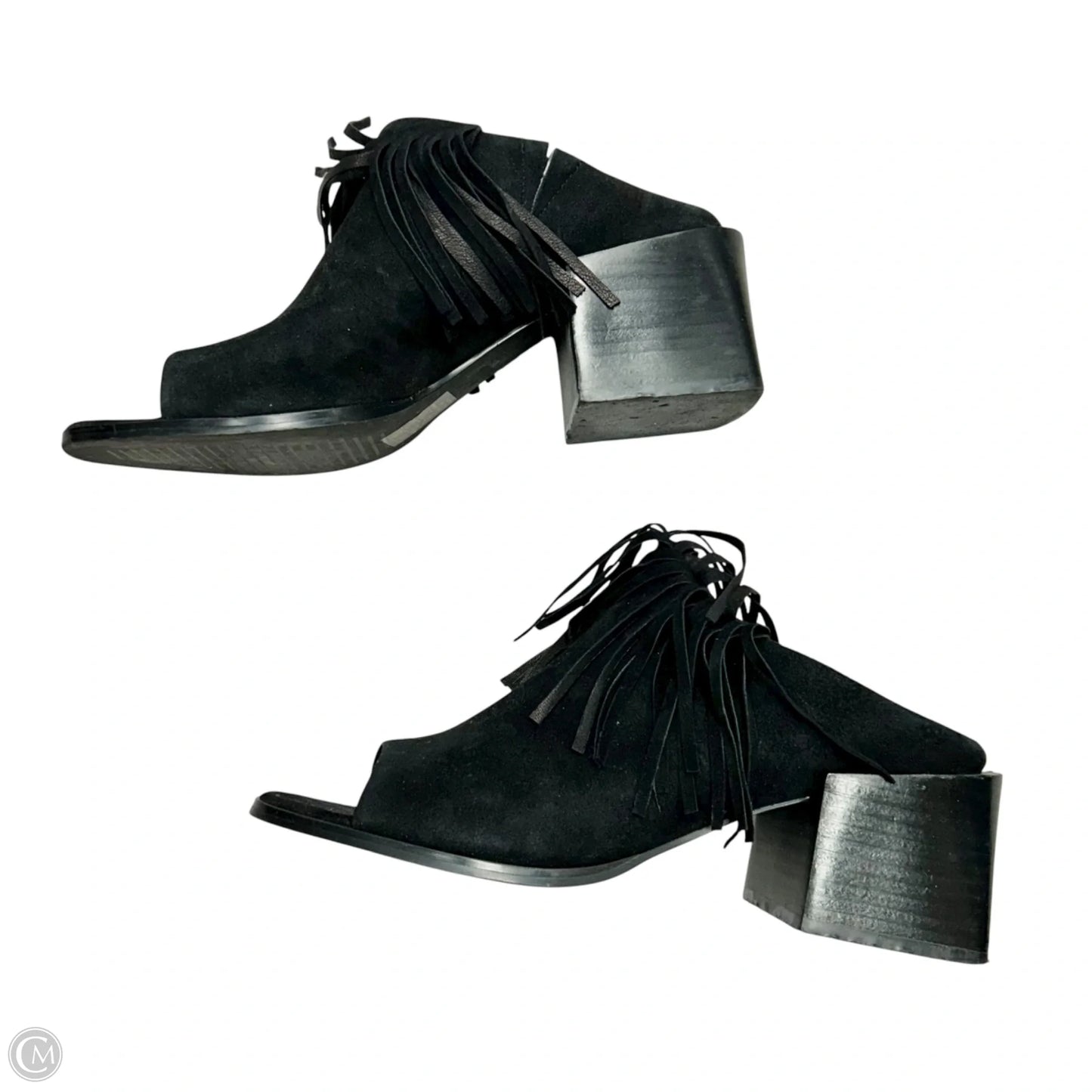 Shoes Heels Block By Sol Sana In Black, Size: 7.5