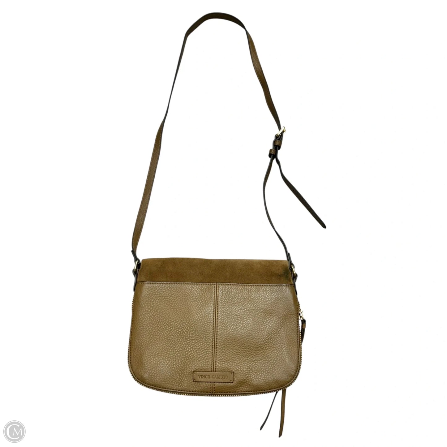 Crossbody Leather By Vince Camuto, Size: Medium