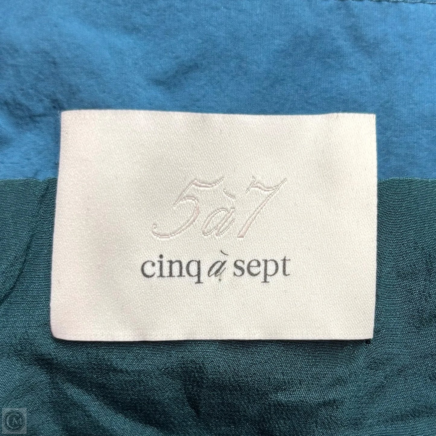 Top Short Sleeve By Cinq A Sept In Teal, Size: Xs