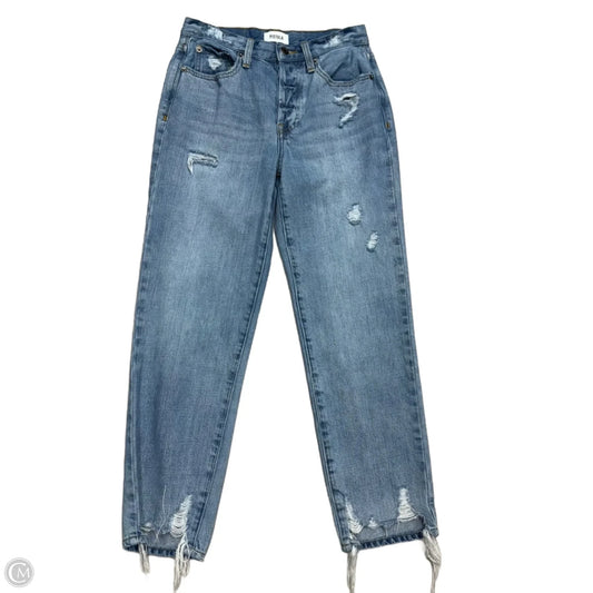 Jeans Straight By Pistola In Blue Denim, Size: 0